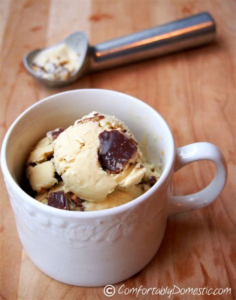 Lightened Up Coffee Toffee Ice Cream Comfortably Domestic Recipe