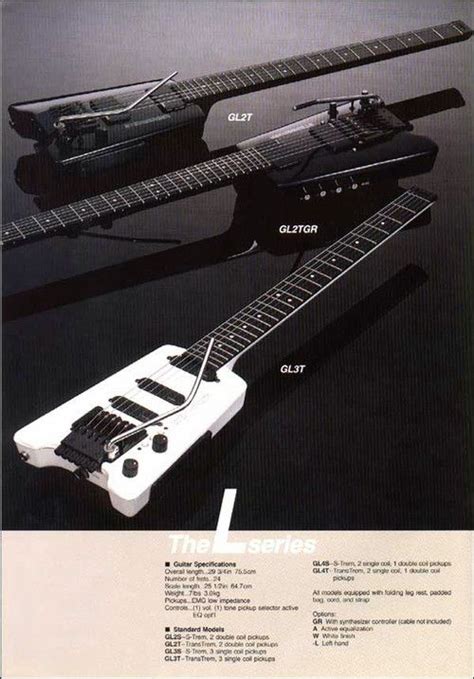 STEINBERGER Vintage Guitar Catalog Original Catalog Ned