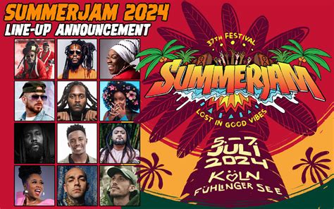 Summerjam Line Up Announcement