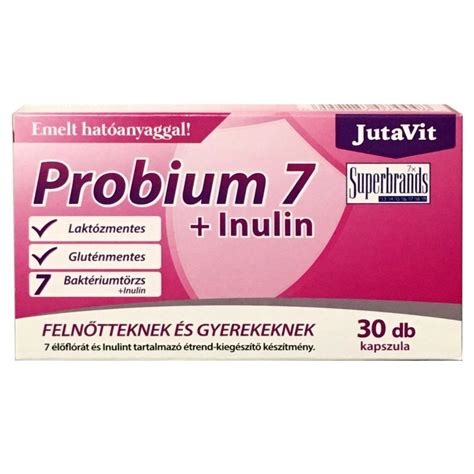 JutaVit Probium 7 Inulin kapszula 30db online rendelés vásárlás