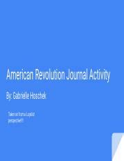 Module Two Lesson One Pathway Three Activity Pdf American Revolution