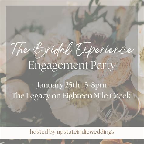 The Engagement Party | UpstateIndieWeddings