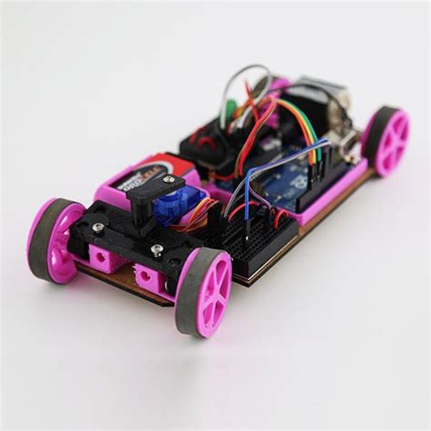 Arduino Car Carduino 3d Printed Rc Car That Can Be Customized Printed And Controlled Via A