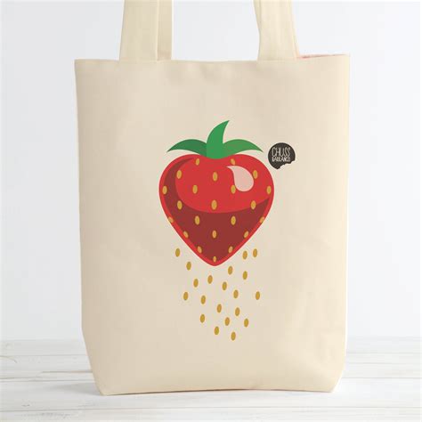 bolsa diseño personalizado chussbarranco Reusable tote