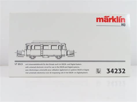 Märklin H0 34232 Modeltrein motorwagen 1 BR VT 89 9 Wismarer