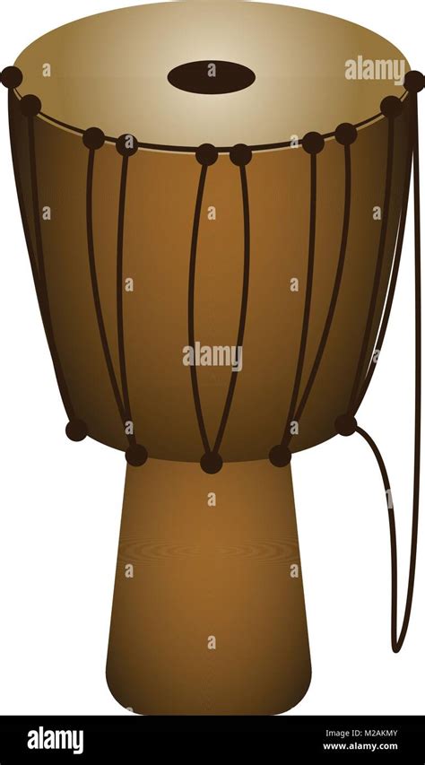 Isolated Djembe Musical Instrument Stock Vector Image Art Alamy