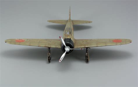 A6M2 Zero Type 11 Каропка ру стендовые модели военная миниатюра