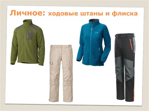Снаряжение для похода