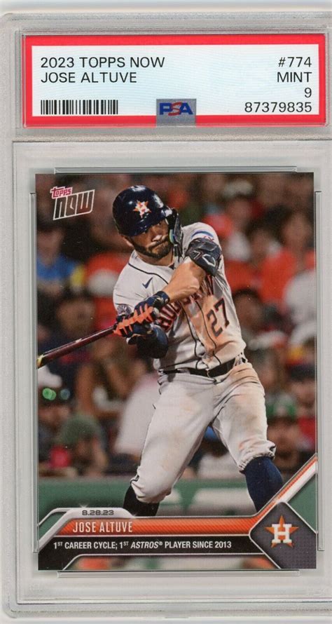 2023 Topps Now 774 Jose Altuve For Sale Online EBay