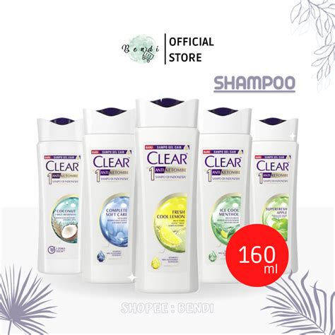 Jual Clear Shampoo Anti Ketombe Ml Coconut Complete Soft Care