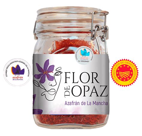 Flor De Opaz Dop Azafr N De La Mancha Gran Formato Especial