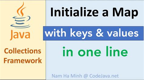 Java Initialize Map With Keys And Values In One Line YouTube