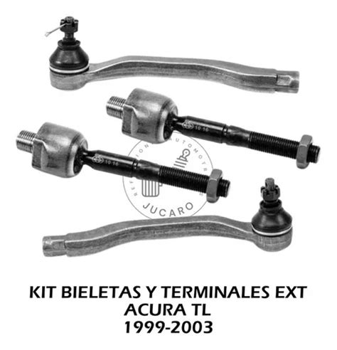 Kit Bieletas Y Terminales Ext Acura Tl 1999 2003 Envío gratis