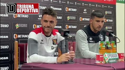 Conferencia De Mariano Soso Y Bernardo Cuesta Entrenador Y Delantero