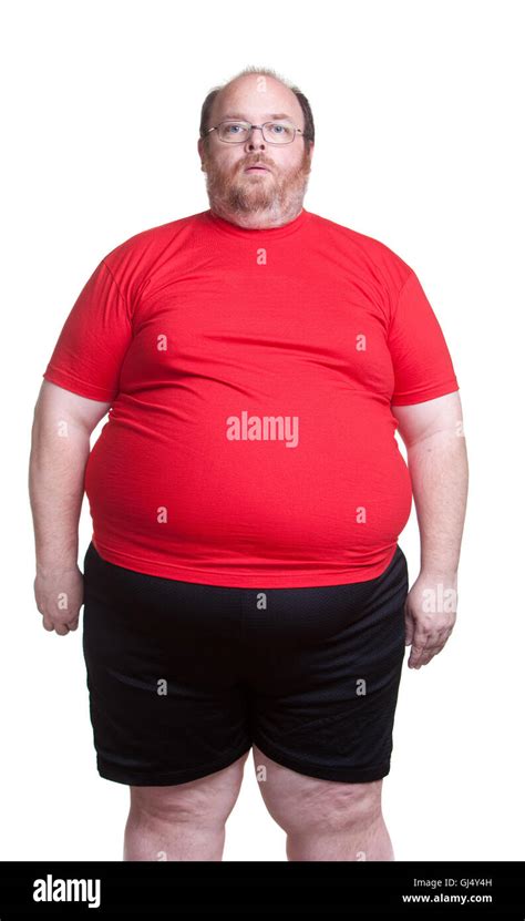 Very Obese Man Stock Photo Royalty Free Image 114435121 Alamy