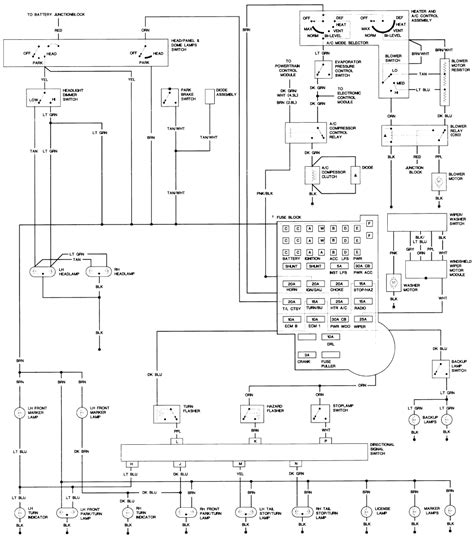 1988 Chevy S10 Blazer Wiring Diagram