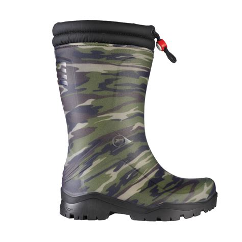 DUNLOP Kids Сапоги резиновые р.27 Blizzard, до -15°C, хаки (арт.K310931 ...