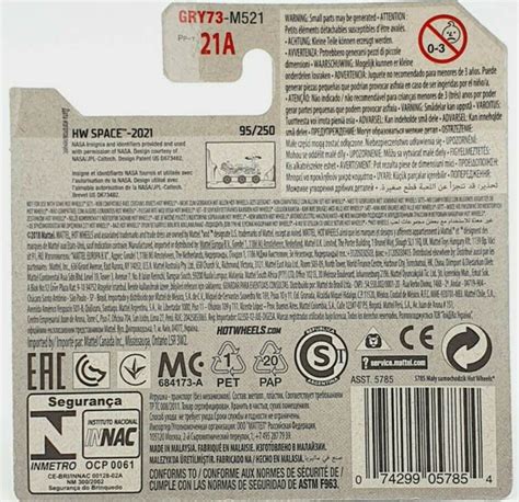 Hot Wheels Mars Perseverance Rover Mainline Hw Space