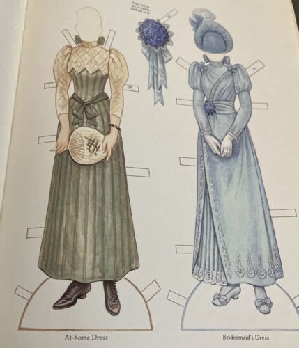 Paper Doll Book Victorian Bride And Her Trousseau Brenda Sneathen