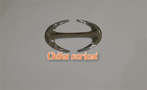 Embleme Logo Hino Dutro Warna Chrome Logo Embleme Emblem Hino Dutro