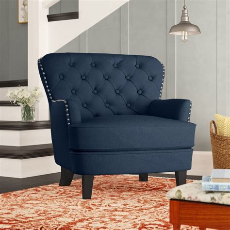 Lark Manor Parmelee 33 Wide Tufted Club Chair And Reviews Wayfairca