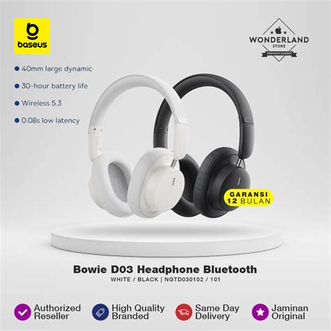 Jual Baseus Bowie D03 Headphone Bluetooth Wireless Low Latency