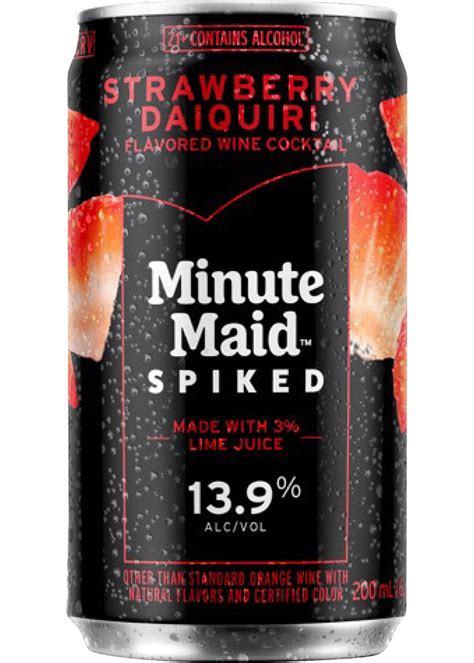 Minute Maid Spiked Strawberry Daiquiri Total Wine More