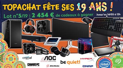 Concours Top Achat 19 Ans Lot Numéro 5