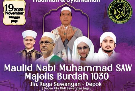 Maulid Nabi Muhammad Saw Di Masjid Namira Tebet Majelis Info Info