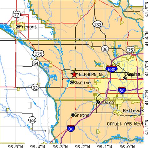 Elkhorn, Nebraska (NE) ~ population data, races, housing & economy