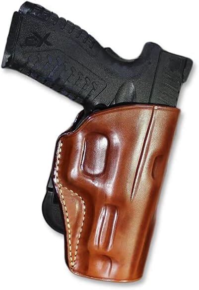 Masc Premium Leather Owb Paddle Holster Open Top Fits