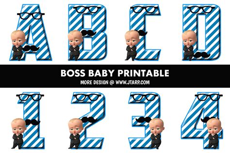 Boss Baby Alphabet Letters And Numbers Free Printables Artofit