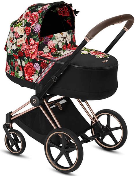 Cybex Priam Iii Spring Blossom Dark Rosegold