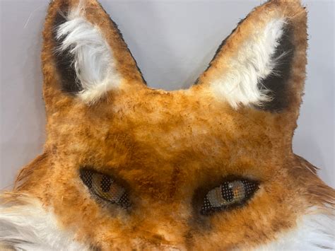 Therian Fox Mask Etsy