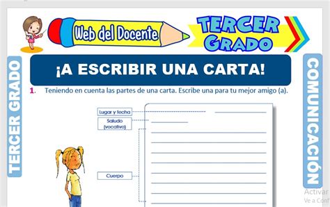 Práctica De La Sílaba Para Tercer Grado De Primaria Web Del Docente