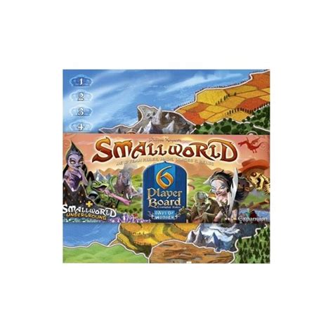 Divercentro Jogo Tabuleiro Small World Player Board Kuantokusta