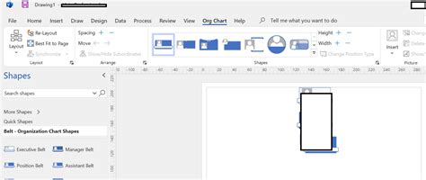 Visio / Excel - Organization Chart Shapes - Set default to either ...