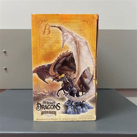 Mcfarlane Dragons Quest For The Lost King Berserker Clan Dragon Vs