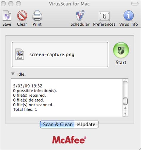 McAfee VirusScan for Mac - Download