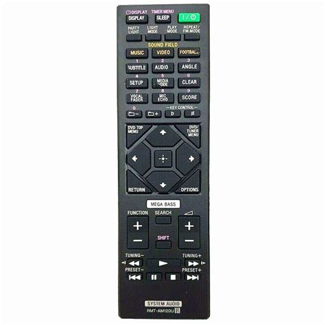 New Remote Replacementv Rmt Am U For Sony System Audio Hcdgt D