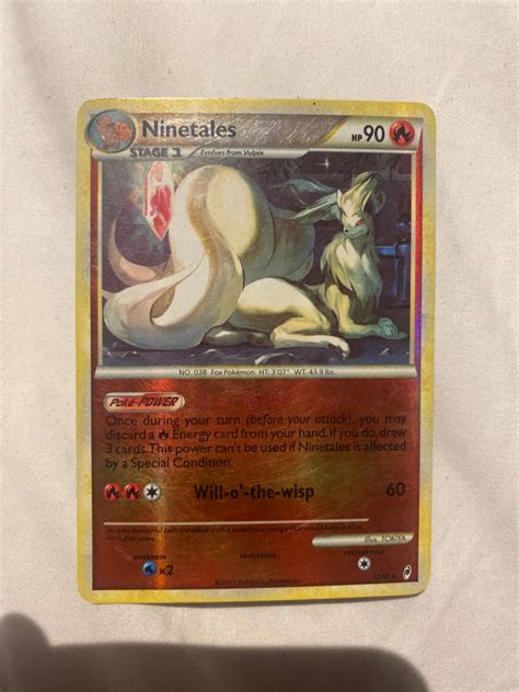 Ninetales Reverse Holo Ungraded Pokemon Call Of Legends