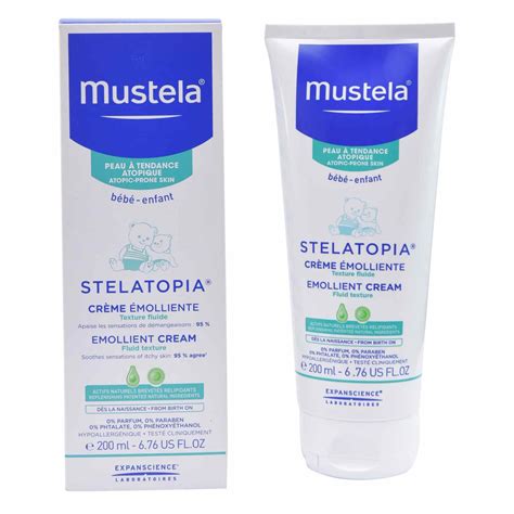 Jual Mustela Stelatopia Emollient Cream 200ml Shopee Indonesia