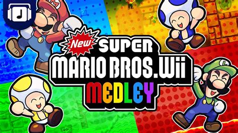 New Super Mario Bros Wii Medley Bah 🐢 Mar10day Youtube