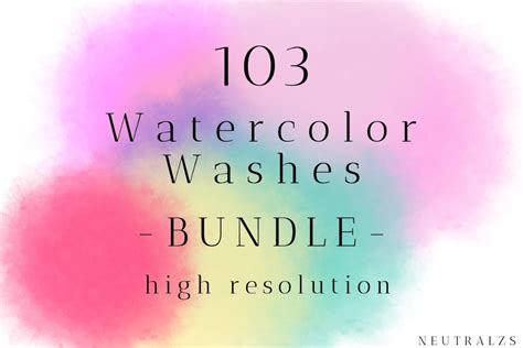 Watercolor Splash Mega Bundle Graphic By Neutralzsdesign · Creative Fabrica