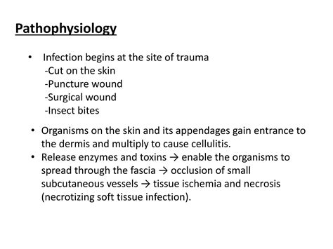 Cellulitis Vs Necrotizing Soft Tissue Infection Ppt Free Download