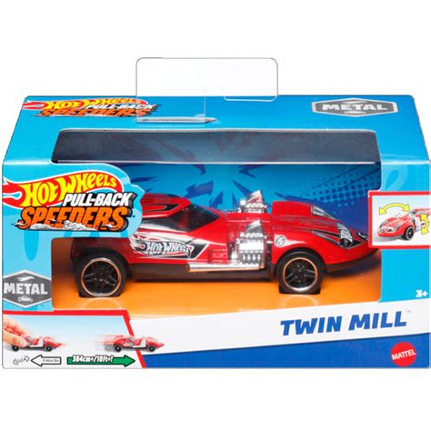 Базовая машинка Hot Wheels Pull Back Speeders HPR70 3 игрушки с доставкой от ROZETKA