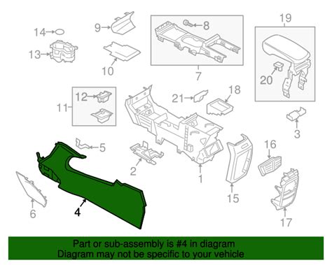 Ford Hj Z Cc Panel Instrument Lincoln Mkc Oem