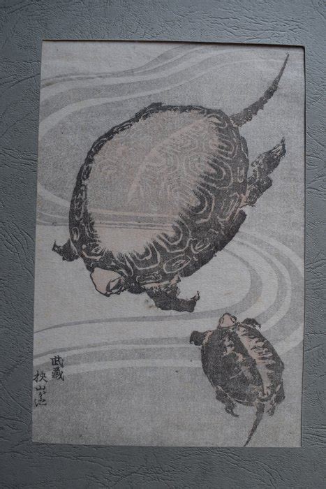 Illustration, Original woodblock print - Katsushika Hokusai - Catawiki