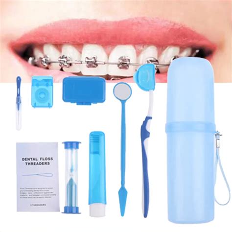 Pcs Kieferorthop Dische Dental Care Kit Set Hosentr Ger Zahnb Rste