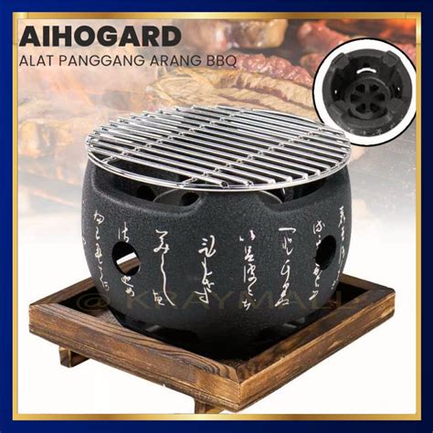 Jual Alat Panggang Arang BBQ Japanese Grill Stove 16x16cm DP299